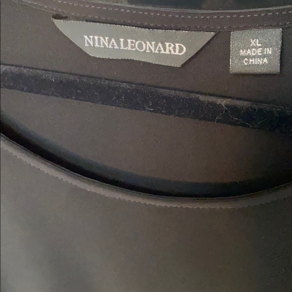 Nina Leonard stretch dress - Picture 3 of 4